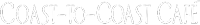 COAST-TO-COAST CAFÉ logo
